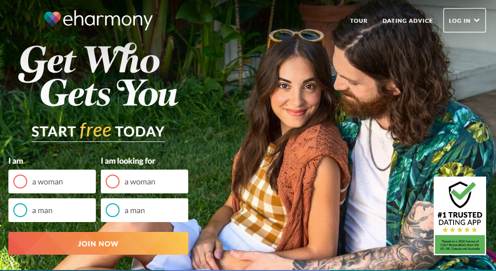 eHarmony - 10 Must-Have Dating Apps and Websites for Finding Your Perfect Match
